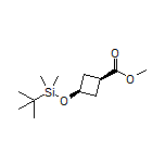 Methyl cis-3-[(tert-Butyldimethylsilyl)oxy]cyclobutanecarboxylate