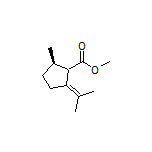 Methyl (2R)-2-Methyl-5-(propan-2-ylidene)cyclopentanecarboxylate