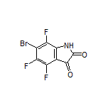 6-Bromo-4,5,7-trifluoroindoline-2,3-dione