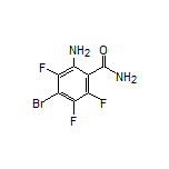 2-Amino-4-bromo-3,5,6-trifluorobenzamide