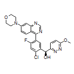 (S)-[2-Chloro-4-fluoro-5-(7-morpholino-4-quinazolinyl)phenyl](6-methoxy-3-pyridazinyl)methanol