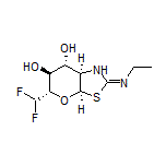 (3aR,5S,6S,7R,7aR,E)-5-(Difluoromethyl)-2-(ethylimino)hexahydro-1H-pyrano[3,2-d]thiazole-6,7-diol