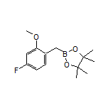 4-Fluoro-2-methoxybenzylboronic Acid Pinacol Ester