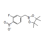 3-Fluoro-4-nitrobenzylboronic Acid Pinacol Ester