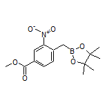 4-(Methoxycarbonyl)-2-nitrobenzylboronic Acid Pinacol Ester