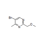 5-Bromo-2-(methoxymethyl)-4-methylpyrimidine