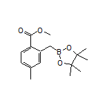 2-(Methoxycarbonyl)-5-methylbenzylboronic Acid Pinacol Ester