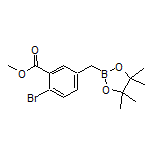 4-Bromo-3-(methoxycarbonyl)benzylboronic Acid Pinacol Ester