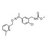 Methyl 2-Chloro-5-[1-[[(6-methyl-2-pyridyl)methoxy]imino]ethyl]benzylcarbamate