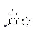 4-Bromo-2-(trifluoromethyl)benzylboronic Acid Pinacol Ester