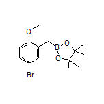 5-Bromo-2-methoxybenzylboronic Acid Pinacol Ester