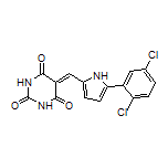 5-[[5-(2,5-Dichlorophenyl)-2-pyrrolyl]methylene]pyrimidine-2,4,6(1H,3H,5H)-trione