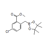 4-Chloro-2-(methoxycarbonyl)benzylboronic Acid Pinacol Ester