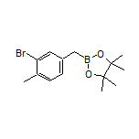 3-Bromo-4-methylbenzylboronic Acid Pinacol Ester