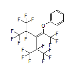 [[1,1,1,4,5,5,5-Heptafluoro-3-(perfluoro-2-propyl)-4-(trifluoromethyl)-2-penten-2-yl]oxy]benzene