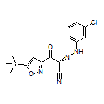2-[5-(tert-Butyl)-3-isoxazolyl]-N’-(3-chlorophenyl)-2-oxoacetohydrazonoyl Cyanide