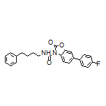 6-(4-Fluorophenyl)-2-oxo-N-(4-phenylbutyl)benzoxazole-3(2H)-carboxamide
