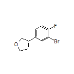 3-(3-Bromo-4-fluorophenyl)tetrahydrofuran