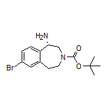 (S)-7-Bromo-3-Boc-2,3,4,5-tetrahydro-1H-benzo[d]azepin-1-amine