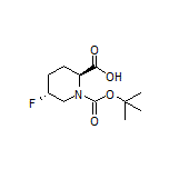 (2S,5R)-1-Boc-5-fluoropiperidine-2-carboxylic Acid