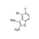 2-Amino-4-bromo-5-fluorobenzo[b]thiophene-3-carbonitrile