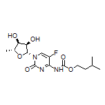 5’-Deoxy-5-fluoro-N4-(isopentyloxycarbonyl)cytidine