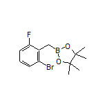 2-Bromo-6-fluorobenzylboronic Acid Pinacol Ester