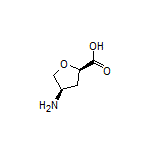 (2R,4R)-4-Aminotetrahydrofuran-2-carboxylic Acid