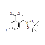 4-Fluoro-2-(methoxycarbonyl)benzylboronic Acid Pinacol Ester