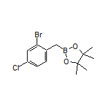 2-Bromo-4-chlorobenzylboronic Acid Pinacol Ester