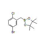 5-Bromo-2-chlorobenzylboronic Acid Pinacol Ester