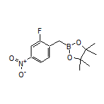 2-Fluoro-4-nitrobenzylboronic Acid Pinacol Ester