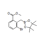 2-Bromo-6-(methoxycarbonyl)benzylboronic Acid Pinacol Ester