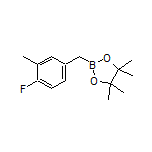 4-Fluoro-3-methylbenzylboronic Acid Pinacol Ester