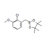 2-Chloro-3-methoxybenzylboronic Acid Pinacol Ester