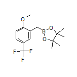 2-Methoxy-5-(trifluoromethyl)benzylboronic Acid Pinacol Ester