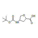 4-(Boc-amino)tetrahydrofuran-2-carboxylic Acid