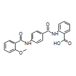 2-[4-(2-Methoxybenzamido)benzamido]benzoic Acid