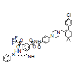 (R)-4-[4-[(4’-Chloro-4,4-dimethyl-3,4,5,6-tetrahydro-2-biphenylyl)methyl]-1-piperazinyl]-N-[[4-[[4-(methylamino)-1-(phenylthio)-2-butyl]amino]-3-[(trifluoromethyl)sulfonyl]phenyl]sulfonyl]benzamide