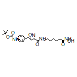 5-[4-(Boc-amino)phenyl]-N-[7-(hydroxyamino)-7-oxoheptyl]isoxazole-3-carboxamide