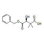 (S)-4-(Benzyloxy)-3-hydroxy-2,2-dimethyl-4-oxobutanoic Acid