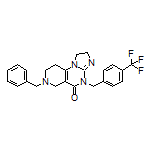 7-Benzyl-4-[4-(trifluoromethyl)benzyl]-1,2,6,7,8,9-hexahydroimidazo[1,2-a]pyrido[3,4-e]pyrimidin-5(4H)-one