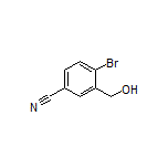 4-Bromo-3-(hydroxymethyl)benzonitrile