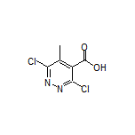 3,6-Dichloro-5-methylpyridazine-4-carboxylic Acid