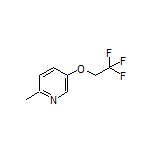 2-Methyl-5-(2,2,2-trifluoroethoxy)pyridine