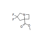 Methyl 3,3-Difluoro-1-azabicyclo[3.2.0]heptane-5-carboxylate