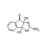 2-Amino-3a,8a-dihydroxy-3,3a-dihydroindeno[1,2-d]imidazol-8(8aH)-one