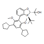 2-[(2S,3S)-3-(tert-Butyl)-4-(3,5-dicyclopentyl-2,6-dimethoxyphenyl)-2,3-dihydrobenzo[d][1,3]oxaphosphol-2-yl]-2-propanol