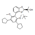 2-[(2R,3R)-3-(tert-Butyl)-4-(3,5-dicyclopentyl-2,6-dimethoxyphenyl)-2,3-dihydrobenzo[d][1,3]oxaphosphol-2-yl]-2-propanol