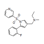 N-[[5-(2-Fluorophenyl)-1-(3-pyridylsulfonyl)-3-pyrrolyl]methyl]-N-methylethanamine